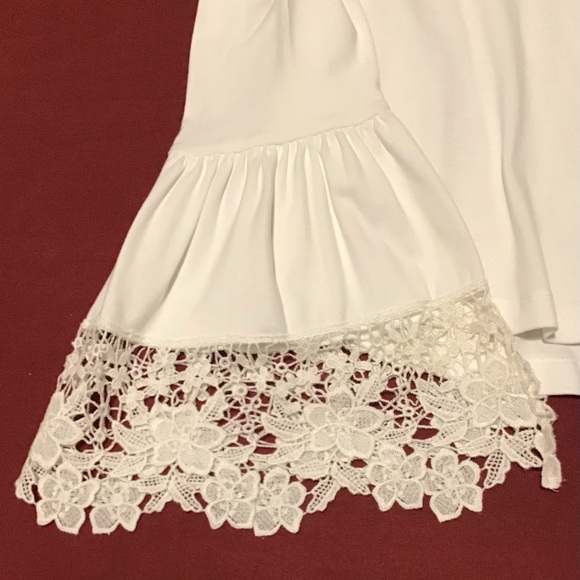 See By Chloe White Bell Sleeve Top - Picture 7 of 7